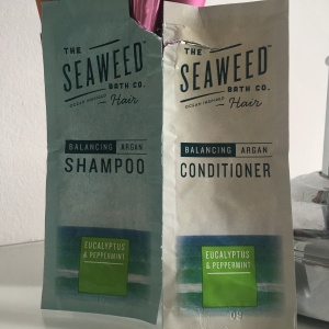 The Seaweed Bath Co Eucalyptus and Peppermint Balancing Argan Shampoo and Conditioner